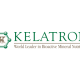 Kelatron's logo in green letters