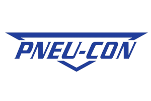 Pneu-Con's company logo in blue text