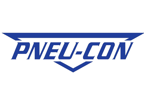 Pneu-Con's company logo in blue text
