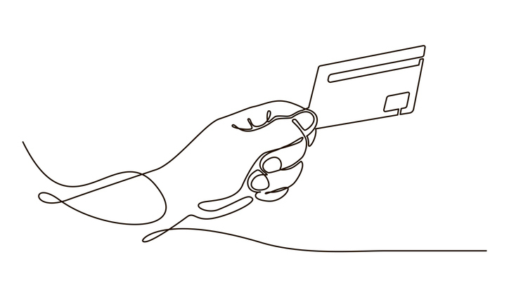 A hand holds up a credit card, symbolically demonstrating the working capital line of credit a borrowing base provides
